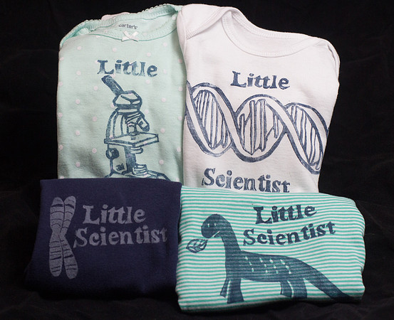 Little Scientist onesies