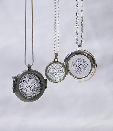 Neuron necklaces